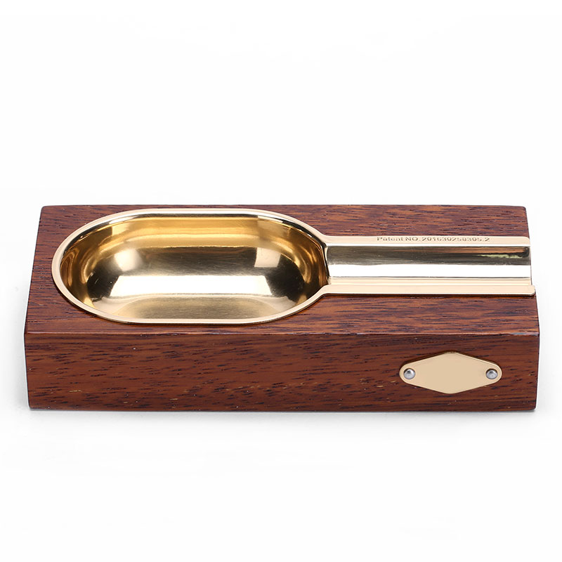 Vintage Wood Cigar Ashtrays