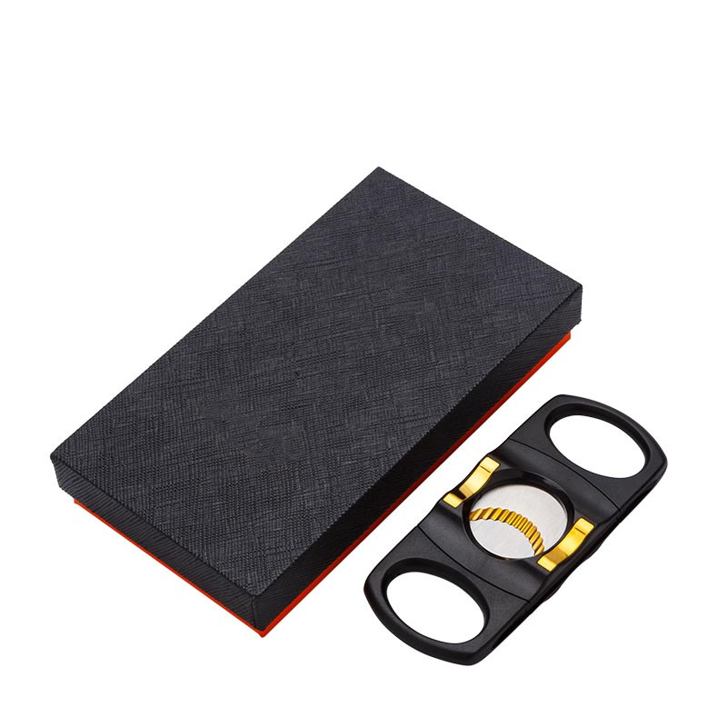 Shape Serrated Blades Plastic Cigar Cutters